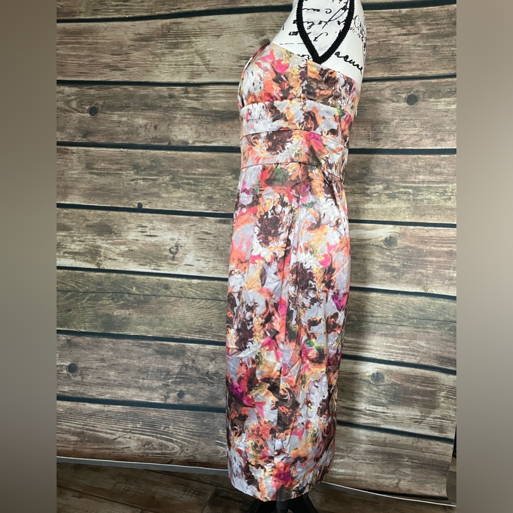 Like New Newport News Strapless Corsage Dress - Picture 2 of 4